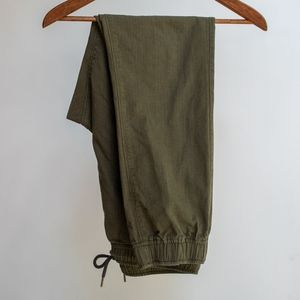 American Eagle Cuffed Rip Stop Joggers